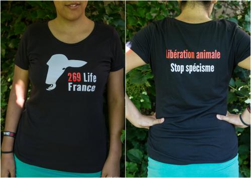 T-shirt femme stop specisme